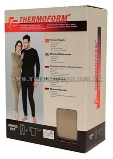 Комплект термобелья мужской Thermoform 4-008 черный